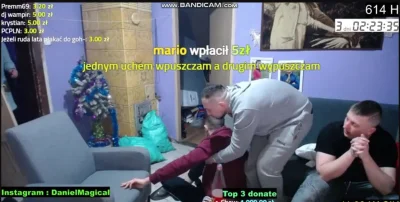 PeriodFromVaginax9 - #danielmagical Kulturka, papcie sobie założył od razu po wywrotc...