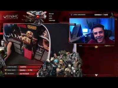 hakeryk2 - Trochę przycięty zapis tego jak w kwietniu 2017 roku zapowiadał się Quake ...