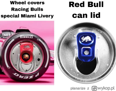 planarize - #f1 Redbull ewidentnie postanowił cisnąć z etykiety "puszkarzy" :)

Nawet...