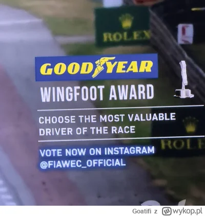 Goatifi - wybór może być tylko jeden. 
#lemans