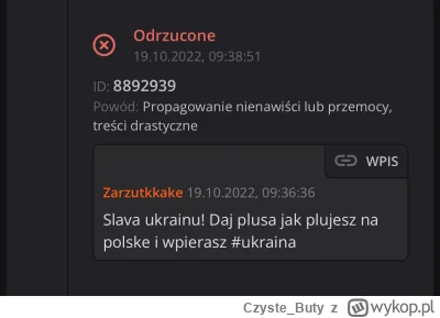 Czyste_Buty - Ehh ta moderacja :)) 
Wy tak serio? Mi kasujecie i moderujecie jakies s...