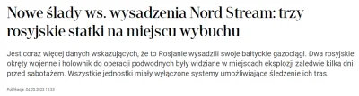 lologik - Wiadomo że to zrobili Rosjanie, tak samo jak z Nord Stream... a nie, czekaj...