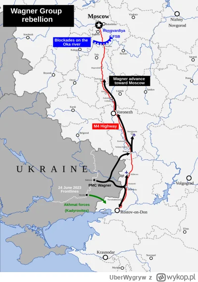 UberWygryw - Przypominam tylko ze rok temu caly wykop siedzial i oglada marsz Prigozy...