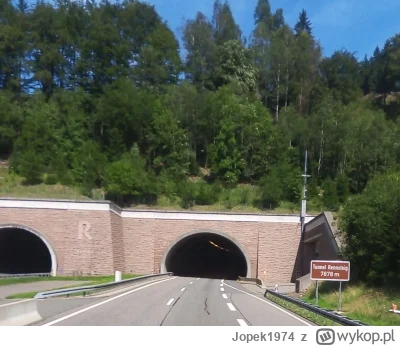 Jopek1974 - #zycietruckera Jak tam jazda w tunelach?Dla mnie to wygląda niezmiennie o...