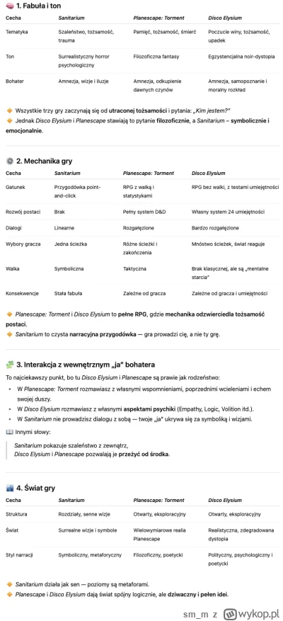 sm_m - @makaronzjajkiem: Sanitarium jest grą przygodową, tam nie ma żadnego rozwoju p...