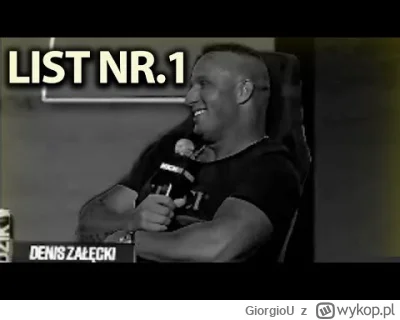 GiorgioU - taki to obraz wielkiego charakterniaka i prawilniaka