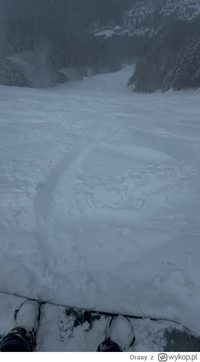 Draay - Cała trasa w puchu/crudzie i tylko dla mnie. Chyba byłem grzeczny w minionym ...
