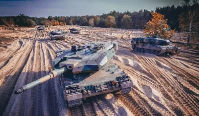 Kumpel19 - Polska rozmieściła nowy batalion czołgów na wschodzie kraju, ogłosiło Mini...