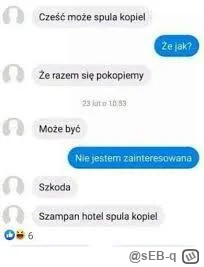 sEB-q - @Szlif: jesteś śliczna odpisz
