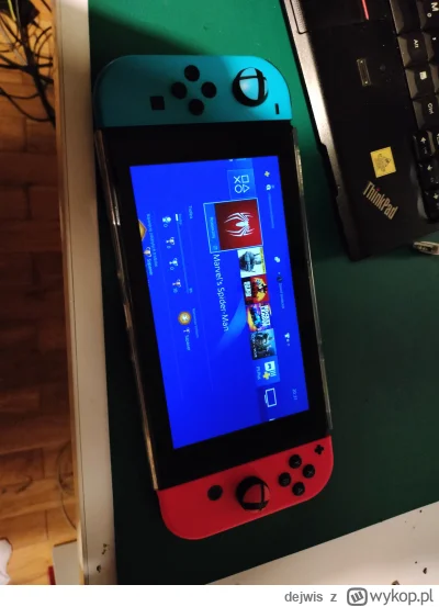 dejwis - Wczoraj udało mi sie podłączyć PS4 pod Nintendo i pograć trochę w człowieka ...