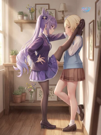 LatajacaPapryka512 - #randomanimeshit #genshinimpact #keqing #anime #lumine