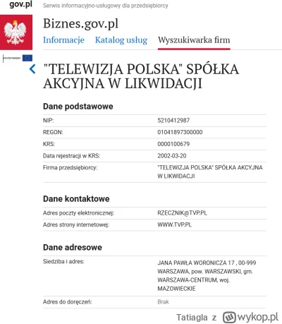 Tatiagla - @kasyx: Przecież mówi zgodnie ze stanem faktycznym: