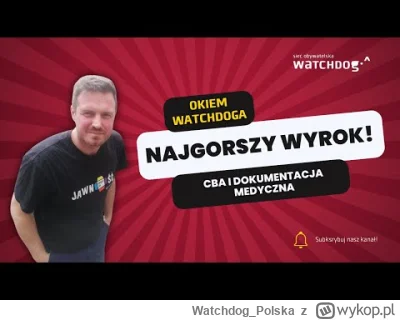 WatchdogPolska - Dzień dobry, przy piątku zostawiamy Wam podsumowanie mijającego tygo...