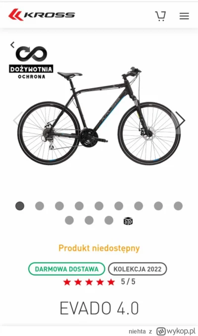 niehta - Siemanko pedalarze ( ͡º ͜ʖ͡º)
Czy ma ktoś może z Was rower Kross Evado 4.0 ?...