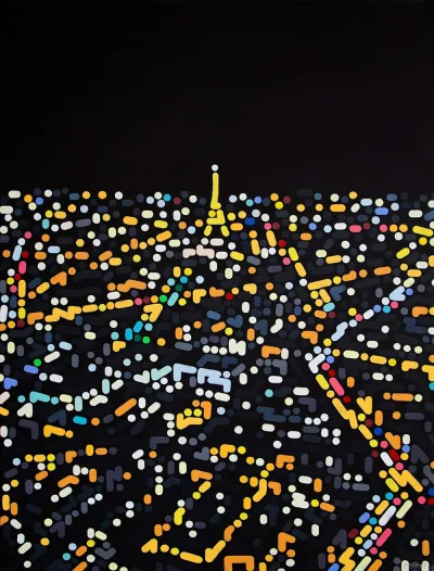 pogop - Night in Paris.

40 x 30”, acrylic on canvas.

by Yoon Hyup

#pogopasztukaspa...