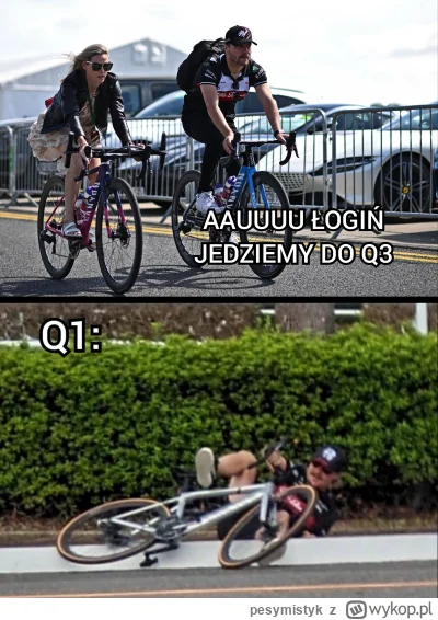 pesymistyk - #f1 #heheszki #rower
