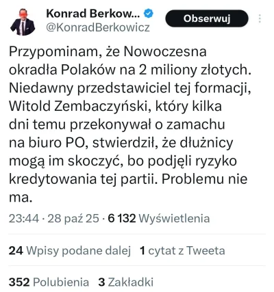 splinter96 - Berkowicz to taki żałosny typ, że jprdl xD
#polityka #bekazprawakow #bek...