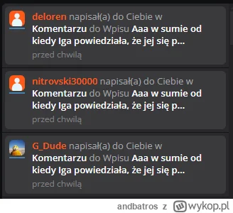 andbatros - @wykop: Przydałoby się grupowanie powiadomień. Bo jak klikam w jedno powi...