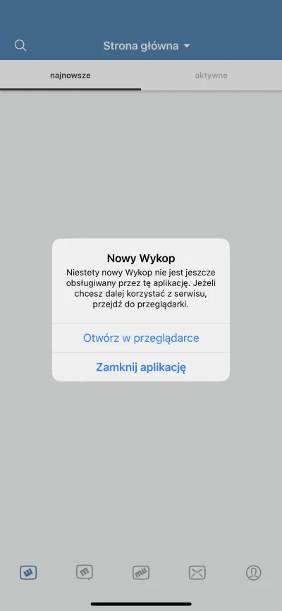 donkamillo90 - Możecie mi powiedzieć co się #!$%@?? Apka mobilna na iOS nie działa, s...