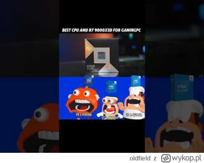 oldfield - Fajny mem. Przypomina mi stare czasy jak komputer się zawieszał.
#intel #m...