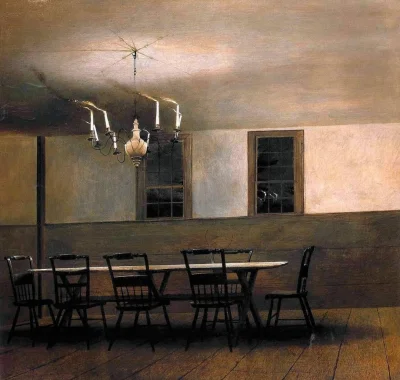 Bobito - #obrazy #sztuka #malarstwo #art

Andrew Wyeth: Godzina czarownic, 1977