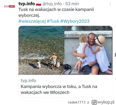 radek7773 - No teraz to ten Tusk już przesadził

#bekazpisu #tvpis #polityka #polska