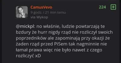 11mac11 - >za PO nie było żadnych afer mordo przysięgam! wszystko to manipulacje! gło...