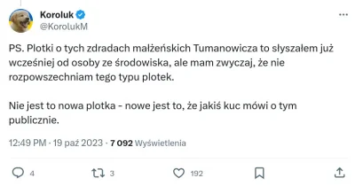 nightmaar - @Tumurochir: Karolek sugeruje, że coś może być na rzeczy.