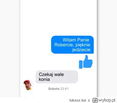 lukasz-lux - #lemans
wysłałem wiadomość do RK