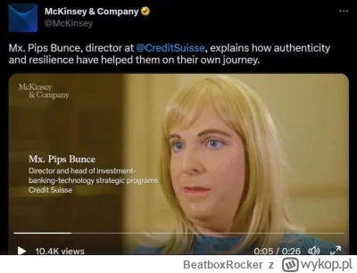 BeatboxRocker - Trans Dyrektor z Credit Suisse mówi o autentyczności i wytrwałości ( ...