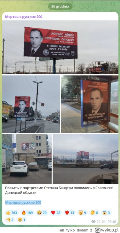 Taktylkododam - Tak tylko dodam, bo natknąłem się na to w Telegramie, gdzie obserwuję...