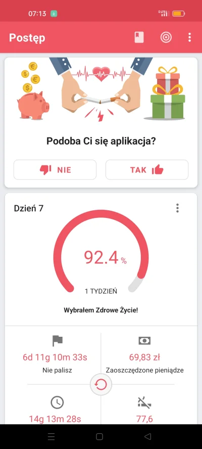 Lardor - Tydzień bez żadnego papierosa i co najlepsze cały tydzień mnie nawet nie kus...