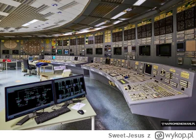 Sweet-Jesus - Sterownia to mózg pracy reaktora RBMK-1500. W Ignalińskiej Elektrowni J...