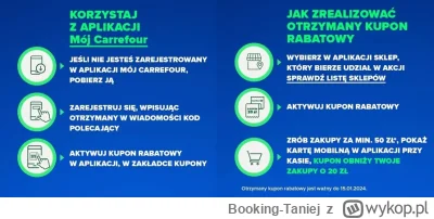 Booking-Taniej - Skorzystaj z kodu polecającego przy rejestracji w aplikacji "Mój Car...