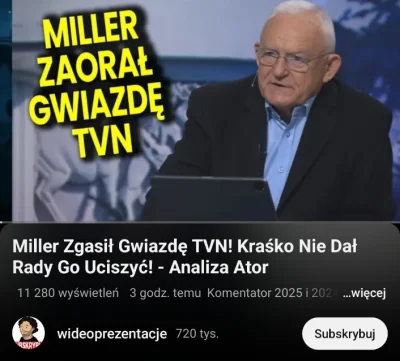 DzikiZazu - #ator #miller #krasko #tvn 

Ator się postarał. 
Ponad godzinę mówił o fr...