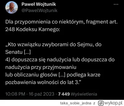 takasobiejedna - Mam nadzieje że PKW i ta komisja od liczenia głosów z okręgu 19 (zag...