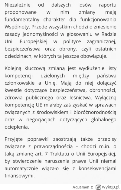 A.....n - Wychodzi na to, że od stycznia wejdzie eurokomuna na pełnej. Mniejsze Państ...