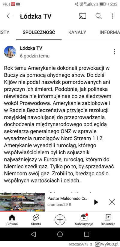 brzoza5678 - @Grzesiok: niektórzy twierdzą, że w Buczy była amerykańska prowokacja( ͡...