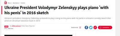 Wilczynski - #ukraina Zelenski to chyba najbardziej niezwykła kariera jaką widzimy od...