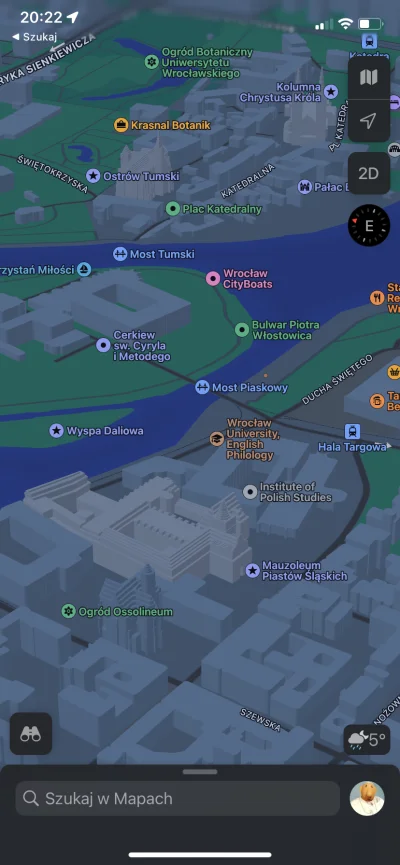 kanapkazesmalczykiem - W Apple Maps wjechały właśnie mapy 3D budynków w Polsce plus a...