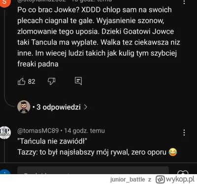 junior_battle - @pawelswd: resztki rozumu ma tym youtube