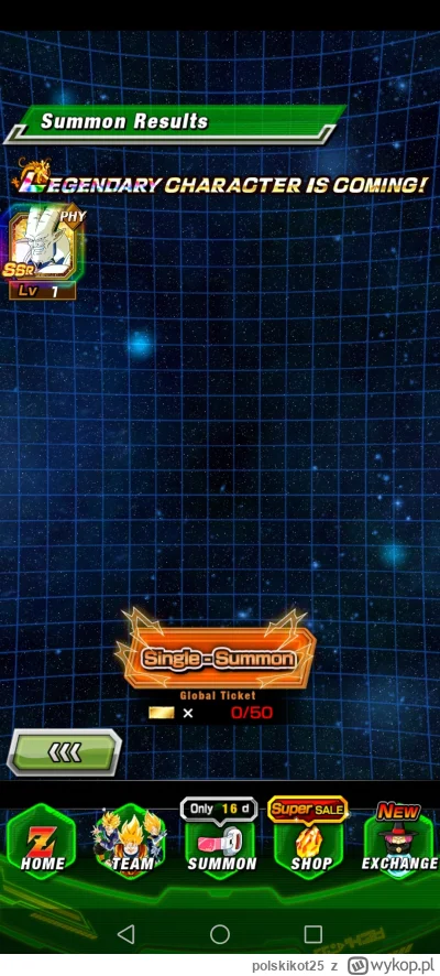 polskikot25 - #dokkanbattle dziękuję pan ticket ( ͡º ͜ʖ͡º) nowa animacja goku lecąceg...