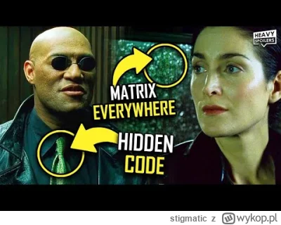 stigmatic - #matrix #filmy #ciekawostki 

Od czasu premiery na temat Matrixa powstała...