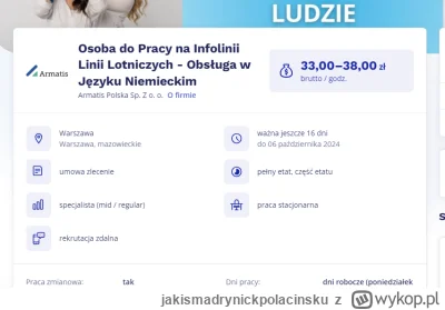 jakismadrynickpolacinsku - Ciekawa oferta xD 
#januszebiznesu #niemiecki #pracbaza #k...