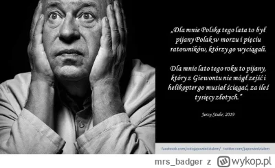 mrs_badger - Nie będzie się musiał martwić o Polaków w to lato.