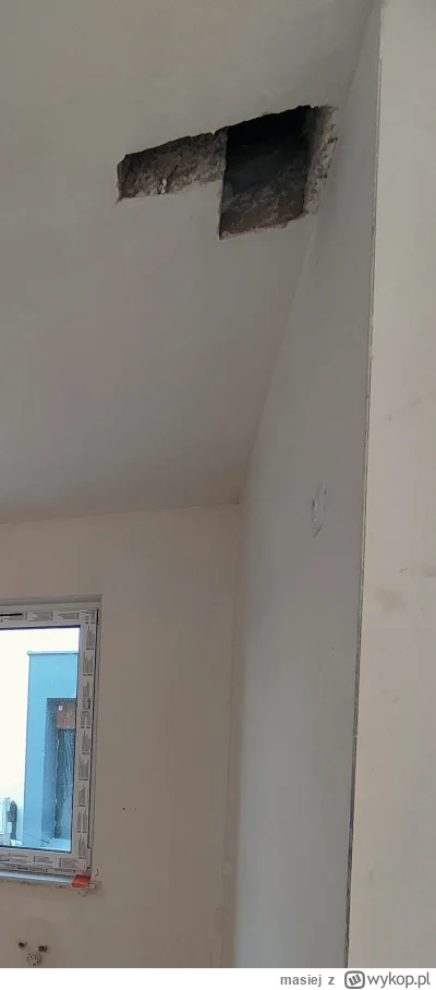 masiej - Mając taka dziurę w suficie mogę brać okap w opcji "wyciąg" (do wyboru jeszc...
