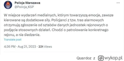 Quardoz - #polityka #policja #polickakaczynskiego #agrounia #heheszki  To jeżeli ta c...