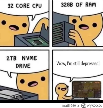 mati1990 - i dlatego se nie kupiłem ani pc ani konsoli.
#pcmasterrace #przegryw #depr...