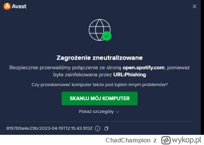 ChadChampion - Działa Wam spotify? Jak próbowałem się połączyć przez przeglądarkę to ...