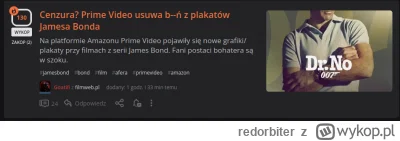 redorbiter - tymczasem na wykopie. Widac cenzura w internecie jest czyms odgornym